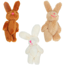 9Pcs Small Bunny Stuffed Animals Assorted Colors Cute Kids Toys