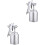 2Pcs High Atomization Silver Paint Sprayer for Furniture Use 3
