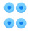 4Pcs Blue Protective Cases for Pet Collar Clips 6