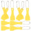 30Pcs Lightweight Plastic Scratcher Yellow Keychain Tool 1