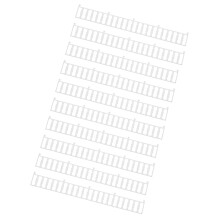 40Pcs White Durable Miniature Fence for Mini Garden and DIY Decor