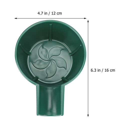 4Pcs Durable PP Shave Bowl Deep Soap Container Green for Men 1