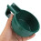 4Pcs Durable PP Shave Bowl Deep Soap Container Green for Men 4