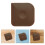 2Pcs Coffee Plastic Pan Dish Food Kitchen Cleaner 8