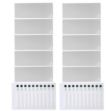 5Sets Multifunctional White ABS Chore Charts for Children Planning