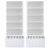 5Sets Multifunctional White ABS Chore Charts for Children Planning 1