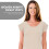 3Pcs Durable Beige Armpit Vest Soft Breathable Material 6