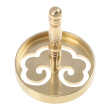 2Pcs Golden Copper Incense Ash Presser Practical Home & Yoga Room Tool