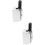 2Pcs Silver Carpenter Wood for Recessed Hinged Mortise Cutting 8