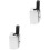 2Pcs Silver Carpenter Wood for Recessed Hinged Mortise Cutting 4