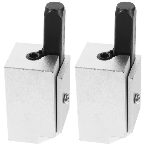 2Pcs Silver Carpenter Wood for Recessed Hinged Mortise Cutting 2