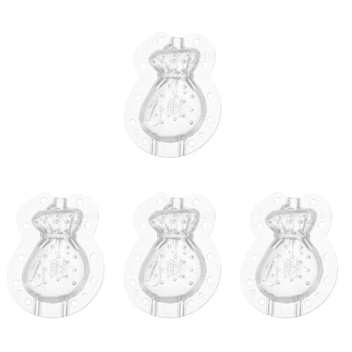 4Pcs Transparent Plastic Multi-Use Fruit Growing and Shaping Mold 2