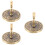 3Pcs Copper Incense Pressing Tool Multi Use Mold for Office Study Home 9