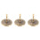3Pcs Copper Incense Pressing Tool Multi Use Mold for Office Study Home 6