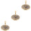 3Pcs Copper Incense Pressing Tool Multi Use Mold for Office Study Home 7