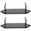 2Pcs Black Acrylic Cutter Display Stand Kitchen Storage Rack 7