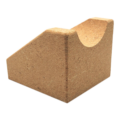 4Pcs Guitar Neck Rest Pillow Cork Material Light Brown Support Rack 1