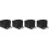 12Pcs Black Zipper Cd Carrying Case 40 Capacity Disc Storage Holder 4
