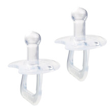 4Pcs Baby Portable Silicone Pacifiers Soft Infant Soothing Toys