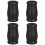 4Pcs Ebony Clarinet Tuning Tubes Black Adjustable Clarinet Accessories 7
