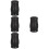 4Pcs Ebony Clarinet Tuning Tubes Black Adjustable Clarinet Accessories 9