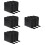 12Pcs Black Zipper Cd Carrying Case 40 Capacity Disc Storage Holder 7