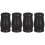 4Pcs Ebony Clarinet Tuning Tubes Black Adjustable Clarinet Accessories 6