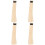 4Sets Wood Handle Replacement for Khaki Outdoor Durable Design 6