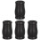 4Pcs Ebony Clarinet Tuning Tubes Black Adjustable Clarinet Accessories 4