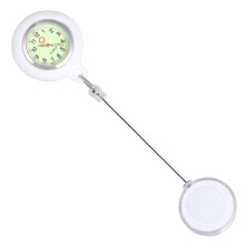 3St Chic Witte Pocket Hanghorloge Verpleegkundigen Met Clip