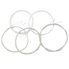 10St Witte Nylon Oud Snaren, Zilverkoperdraad, Helder En Robuust