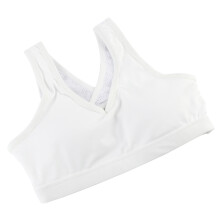 2St Wit Comfortabele Wireless Sportbeha Dames, Geschikt Outdoor