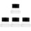 4St Leer Zegel Vergrootglas Doos ABS Kind Insecten Multi Kleur 4