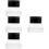 4St Leer Zegel Vergrootglas Doos ABS Kind Insecten Multi Kleur 9