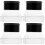 4St Leer Zegel Vergrootglas Doos ABS Kind Insecten Multi Kleur 7