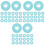 150St Notebook Binder Discs Plastic, Sky- , Voor School En Kantoor 5