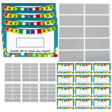 Krasstickers Voor Prijzen Decor En Spel Papier Multikleurig