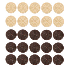 384St Dambordstukken En Backgammon Accessoires, Kleurrijk