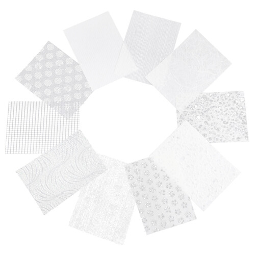 3St Wit Papier Voor Scrapbook, Journaling En DIY Geschenk