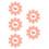 150Sets Roze Plastic Neuskits Voor DIY Speelgoed En 8