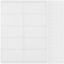 240St Witte Wasbare Kledinglabels Zelfklevend Praktisch Voor Wasgoed