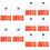 1600St Mini Plastic Sneeuwpop Kleur Voor DIY Versiering 5