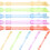 20St Kind Mini 6 Plastic Muziekinstrument Heldere Kleuren 3