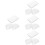 240St Siliconen Oorstickers Wit - Oorcorrector Accessoires Dames 7