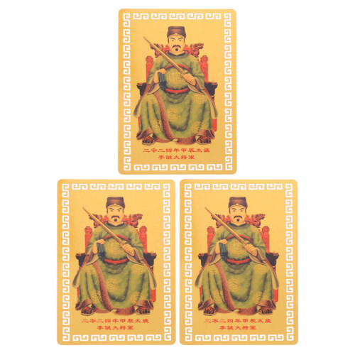 9St Elegante Chinese Amuletkaarten Spiritueel Geschenk