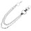 4St Zilveren Broekketting Modieuze Accessoire 1