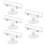 10St Prijskaart Display ABS Transparante Reclame Clips 1
