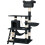 Katzenbaum 141 cm schwarz 3708130 1