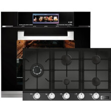 Quattro elettrico - Kaiser - EH 6344+KCG 9387 - 79L - 86 cm - Schermo tattile TFT multilingue