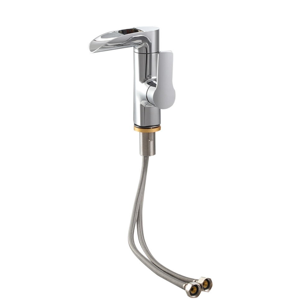 Elegant Touchless Bathroom Sink Faucet, 304 Stainless Steel Copper Pull Out Sprayer For Large Undermount Sink, Rust-Proof 9453559513117